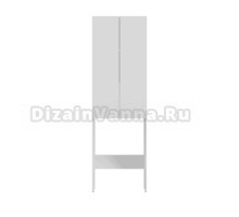 Шкаф-пенал для ванной Corozo Ларч 65 белый