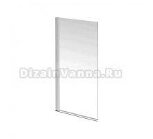 Шторка на ванну KERAMA MARAZZI Vetro VE.80.BSD.CR 80x150, профиль глянцевый хром, прозрачное стекло
