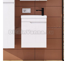 Тумба с раковиной Itana Alexa 45 подвесная, cc 3005 белый глянец 05