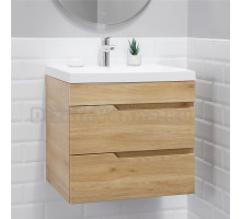 Тумба с раковиной Itana Alexa 60 подвесная, 599 дуб мавелла голд