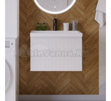 Тумба с раковиной Itana Kate 2.0 60 подвесная, р-811up бланж