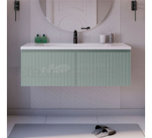 Тумба с раковиной Itana Kate 120 2Я подвесная, токио p-159 мат.