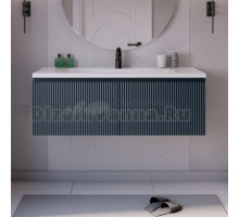 Тумба с раковиной Itana Kate 120 2Я подвесная, антрацит tp-860a