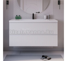 Тумба с раковиной Itana Kate 120 подвесная, р-811up бланж