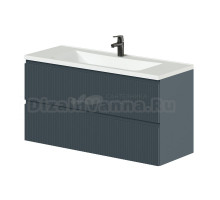 Тумба с раковиной Itana Kate 120 подвесная, антрацит tp-860a