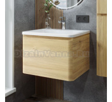 Тумба с раковиной Itana Roberto 60 подвесная, 599 дуб мавелла голд