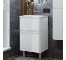 Тумба с раковиной Itana Roberto 50 напольный, cc 3005 белый глянец 05