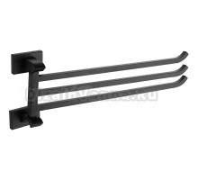 Держатель для полотенец Gappo G0713-6 матовый черный