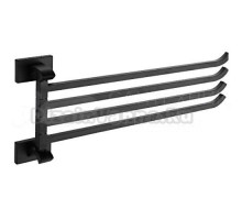 Держатель для полотенец Gappo G0714-6 матовый черный