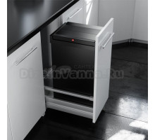 Ведро для мусора AS Collector Box 53л в шкаф 40см. Hailo