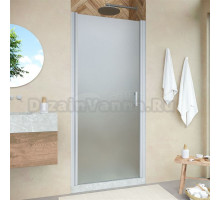 Душевая дверь в нишу Vegas Glass EP Novo 60 07 10 профиль матовый хром, стекло сатин