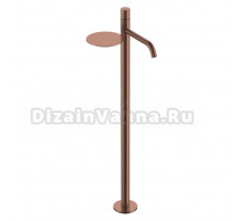 Напольный смеситель для раковины Boheme Stick 120-BRB brushed bronze diamond