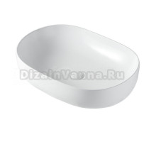 Накладная раковина Agger ASO21600 60 глянцевая белая, овальная