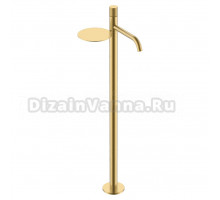 Напольный смеситель для раковины Boheme Stick 120-MG.2 matt gold touch