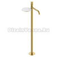 Напольный смеситель для раковины Boheme Stick 120-MG.3 matt gold linea