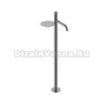 Напольный смеситель для раковины Boheme Stick 120-GM gun metal diamond