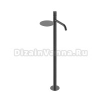 Напольный смеситель для раковины Boheme Stick 120-SGM.2 shine gun metal touch