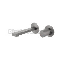 Смеситель для раковины Wonzon & Woghand WW-105-BGG С ВНУТРЕННЕЙ ЧАСТЬЮ, темный графит