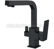 Смеситель для кухни FAOP A09-6 A4309-6 черный