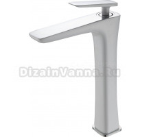 Смеситель для раковины FAOP A03 A1003-2 белый, хром