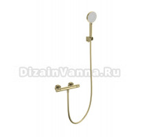 Термостатический смеситель Wonzon & Woghand Inn WW-B2063-A-BG брашированное золото