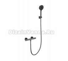 Термостатический смеситель Wonzon & Woghand Inn WW-B2063-A-BGG темный графит