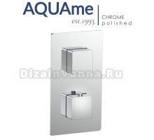 Смеситель для ванны и душа AQUAme Savona с термостатом AQM8809CR