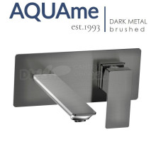 Смеситель для раковины AQUAme Savona темный металл AQM6815GM