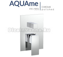 Смеситель для ванны и душа AQUAme Savona хромированный AQM8808CR