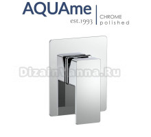 Смеситель встраиваемый AQUAme Savona хромированный AQM8807CR