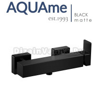 Смеситель для душа AQUAme Savona матовый черный AQM6813MB