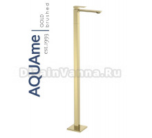 Смеситель для раковины напольный AQUAme Savona AQM6811BG