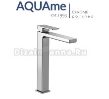 Смеситель для раковины AQUAme Savona 250 полированный хром AQM6814CR
