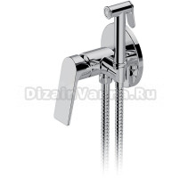 Гигиенический душ FAOP A08 A7208 со смесителем, С ВНУТРЕННЕЙ ЧАСТЬЮ, хром