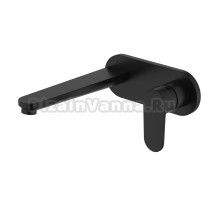 Смеситель для раковины AQUATEK Ника AQ1813MB С ВНУТРЕННЕЙ ЧАСТЬЮ, черный матовый