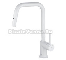 Смеситель для кухни Wonzon & Woghand WW-6018-MW матовый белый