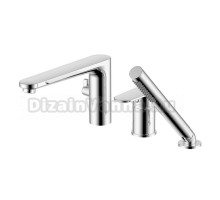 Смеситель на борт ванны AQUATEK Ника AQ1848CR хром