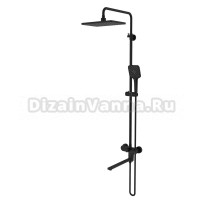 Душевая стойка AQUATEK Ника AQ2840MB черный матовый