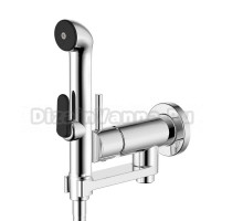 Гигиенический душ AQUATEK Ника AQ1819CR со смесителем, С ВНУТРЕННЕЙ ЧАСТЬЮ, хром