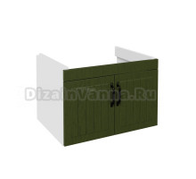 Тумба под раковину без столешницы DIWO Сочи 60x44 подвесная, зеленая