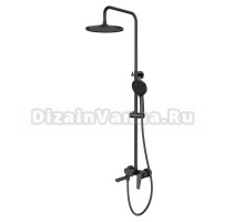 Душевая стойка Sole Baikal S057B черная