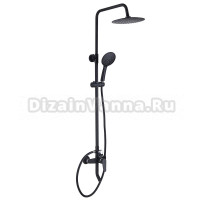 Душевая стойка Sole Orta S237B черная