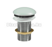 Донный клапан для раковины Milleau PD1 PD1MMT/OO без перелива, матовый ментол