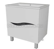 Тумба д/ванной "Лайф-60" под ум.Марго-60 (Mixline) (ПВХ)