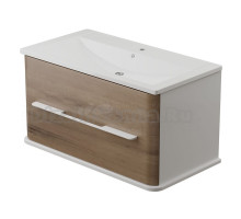 Тумба д/ванной "КАМЕЛИЯ-60" подвесная Дуб вотан под ум.МАРГО-60 (MIXLINE) (ПВХ)