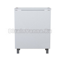 Тумба д/ванной "ВЕКТОР-65" под раковину Нелли-65 (MIXLINE) (ПВХ)