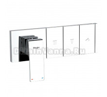 Встраиваемый смеситель для душа и ванны Raglo R02.273 С ВНУТРЕННЕЙ ЧАСТЬЮ, хром