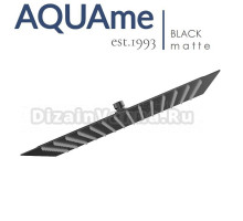 Верхний душ AQUAme Savona с черным покрытием AQM8608MB