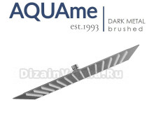 Верхний душ AQUAme Savona с покрытием темным металлом AQM8608GM