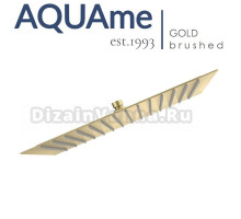 Верхний душ AQUAme Savona с золотым покрытием AQM8608BG